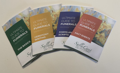 Ultimate Guide to Funerals (PRINTED) - Suite of 4 Products by Sally Cant 